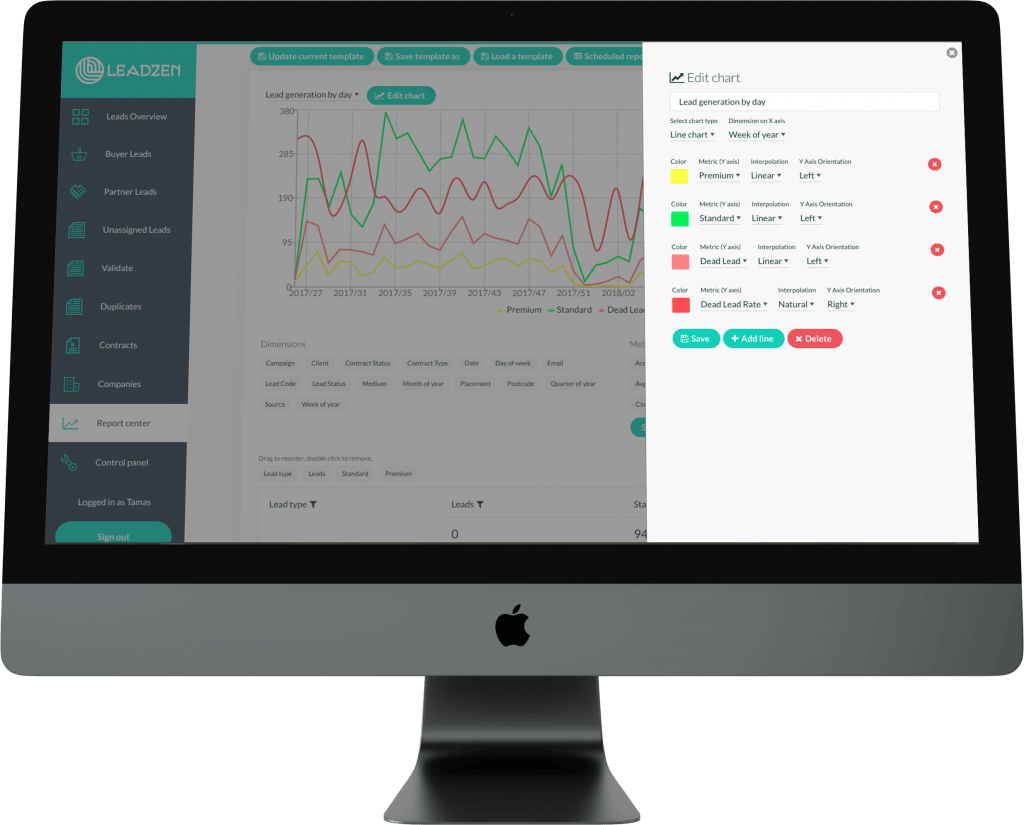 Leadzen Desktop | Bespoke Software Development
