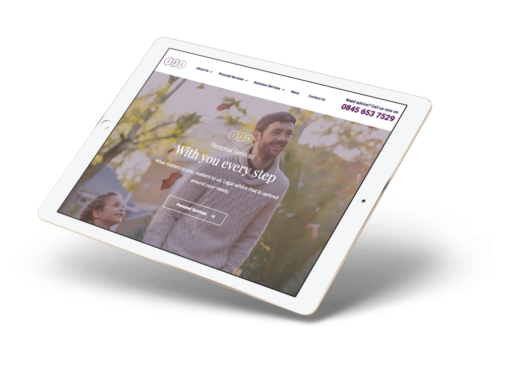 iPad — Right — Hero and Content