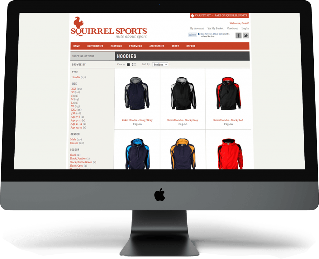 IMac — Kukri - Squirrel Sports Front